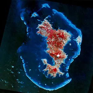 Geologic Prints: Mayotte, Comoro Islands
