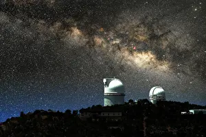 Astronomy Prints: Mcdonald Astronomical Observatory Telescope, Mt Locke, Texas
