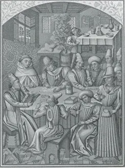Middles Prints: Medieval Accountants, 1466