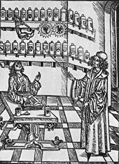 Universal Prints: Medieval Italian Pharmacy