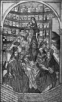 Universal Prints: Medieval Pharmacy