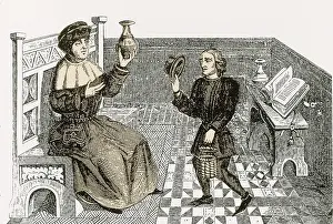 Flask Prints: Medieval Uroscopy