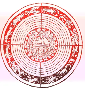 Night Prints: Medieval Zodiac