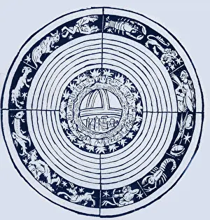Universe Prints: Medieval Zodiac