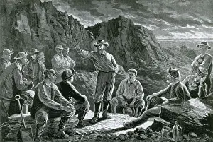Organized Prints: Meeting of the Molly Maguire's, 1874
