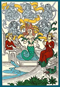Folklore Prints: Melusine, Legendary Creature