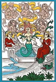 Folklore Prints: Melusine, Legendary Creature