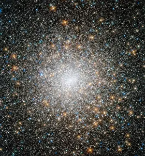 Astronomy Prints: Messier 15 Globular Star Cluster, Astronomy
