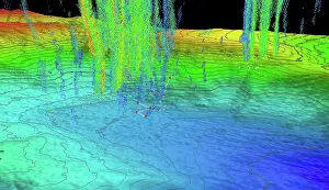 Bubble Prints: Methane Bubble Plumes, Data Map