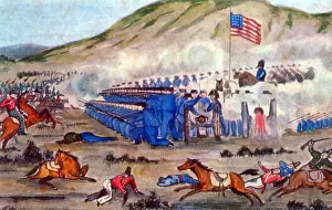 Battling Prints: Mexican-American War, Battle of La Mesa, 1847