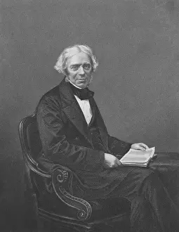 Michael Prints: Michael Faraday, English Physicist