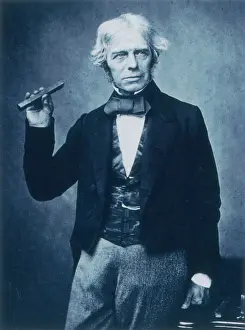 Philosopher Prints: Michael Faraday, English Physicist