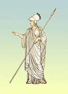 Antiquity Prints: Minerva, Roman Goddess of Wisdom