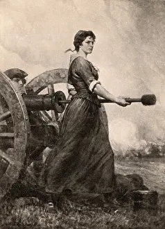 Pitcher Prints: Molly Pitcher at the Battle of Monmouth, 1778