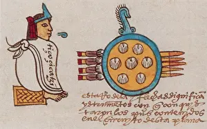 14th Prints: Montezuma II in the Codex Mendoza