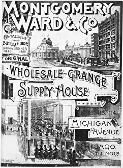 Order Prints: Montgomery Ward Catalogue, 1889