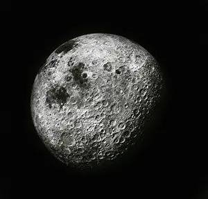 Spaceflight Prints: Moon Seen From 1000 Miles Away, Apollo 16 Mission
