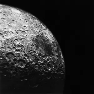 Curie Prints: Moon's Southern Hemisphere, Apollo 15 Mission