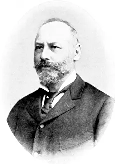 Physicians Prints: Moritz Kaposi, Hungarian Dermatologist