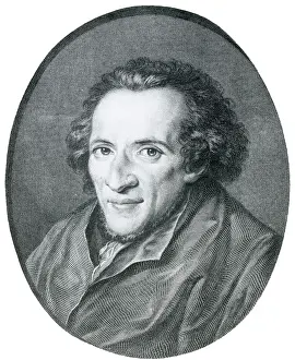Jewish Prints: Moses Mendelssohn, German Philosopher
