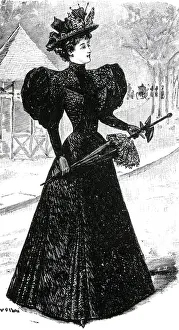 2015 Prints: Mourning Dress, 1890s