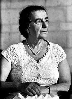 Famous People Prints: Mrs. Golda Meir