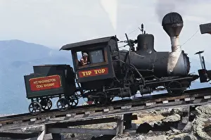 Track Prints: Mt. Washington Cog Railroad, New Hampshire