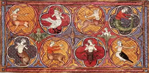 Folklore Prints: Mythical Creatures, 15th Century