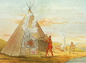 Native American Indian Sweat Lodge
