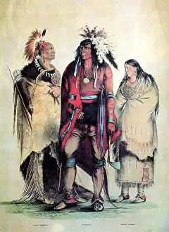 World Cultures Prints: Native American Indians, 19th Century