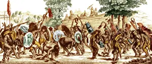 Dance Prints: Native American Indians, Tribal Dance