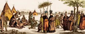 Cowboys, American West Prints: Native American Life, 19th Century