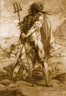 Greco Roman Prints: Neptune, Roman God