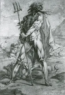 Deity Prints: Neptune, Roman God