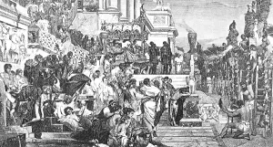 Empire Prints: Nero Punishes Christians Accused of Setting Fire, 64 AD