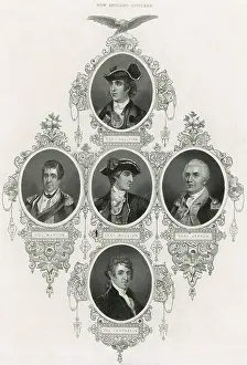 Colonel Prints: New England Militia Officers, 1700's