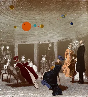 Planet Prints: The new planetarium in Paris, 1880