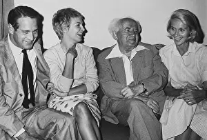 Film Prints: Newman, Woodward, Ben-Gurion and Saint, 1960