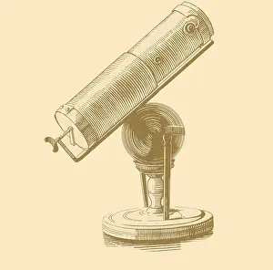 More Science & Medical Prints: Newton's little reflector