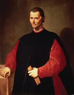 Niccolo Prints: Niccolo Machiavelli, Italian Author