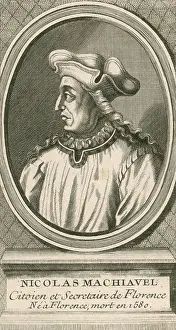 Niccolo Prints: Niccolo Machiavelli, Italian Author