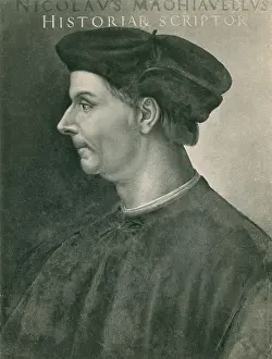 Artists Prints: Niccolo Machiavelli, Italian Author