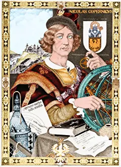 Controversial Prints: Nicolaus Copernicus, Polish Astronomer