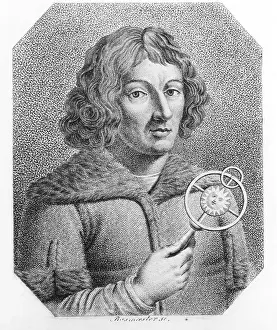 Sphere Prints: Nicolaus Copernicus, Polish Astronomer