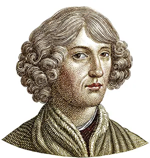 Sphere Prints: Nicolaus Copernicus, Polish Astronomer