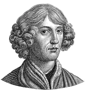 Sphere Prints: Nicolaus Copernicus, Polish Astronomer