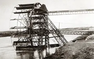 Primitive Prints: Noria, Water Wheel, Syria