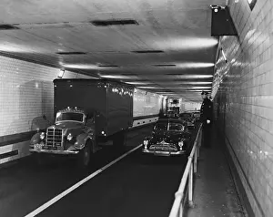 1950 Prints: NYC, Holland Tunnel, 1950