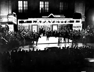 Project Prints: NYC, Lafayette Theatre, Opening of Macbeth, 1936