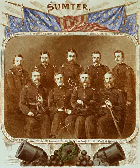 Captain Prints: Officers of the Union Garrison at Fort Sumter, 1861